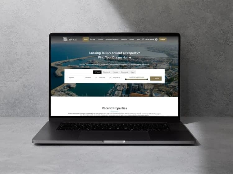 Cyprus Golden Properties — website